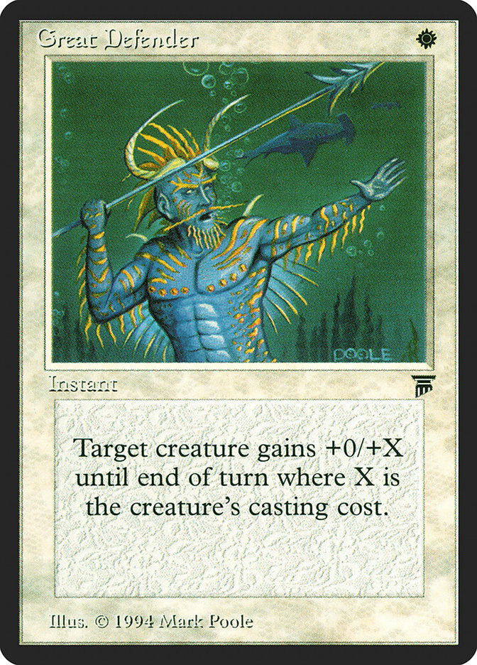 Great Defender [Legends] - Magic: The Gathering - Card Brawlers | Quebec | Canada |