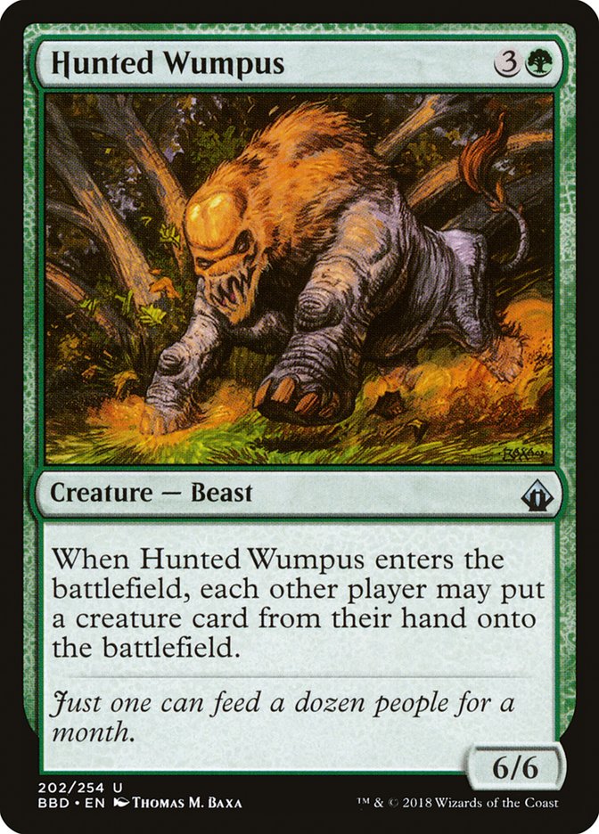 Hunted Wumpus [Battlebond] - Magic: The Gathering - Card Brawlers | Quebec | Canada |