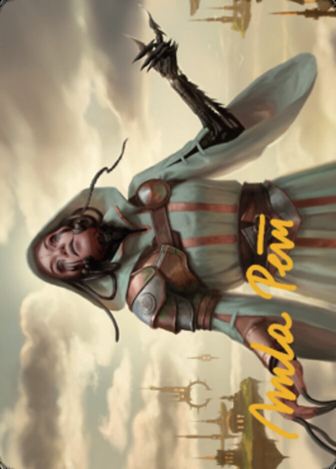 Phyrexian Missionary Art Card (Gold-Stamped Signature) [Dominaria United Art Series] - Magic: The Gathering - Card Brawlers | Quebec | Canada |