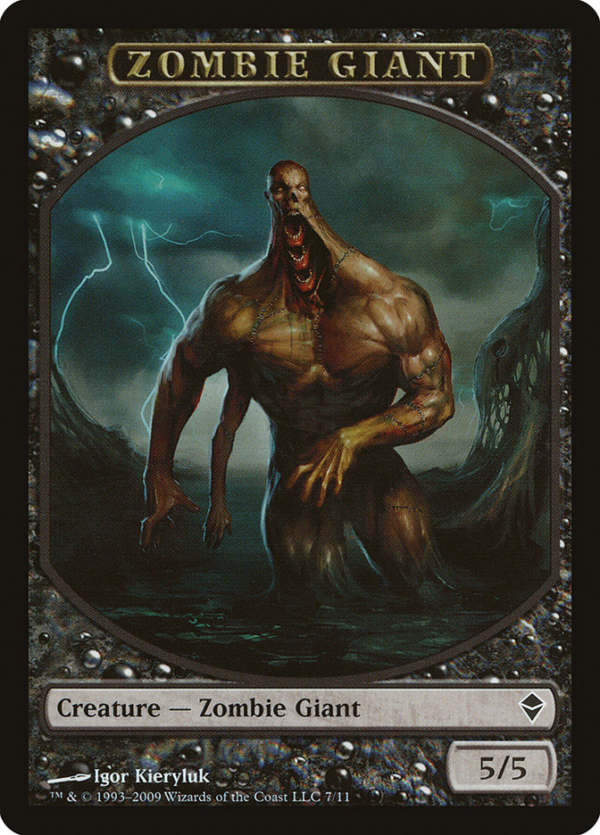 Zombie Giant Token [Zendikar Tokens] - Magic: The Gathering - Card Brawlers | Quebec | Canada |