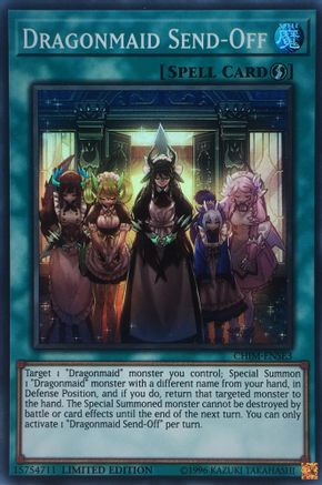 Dragonmaid Send-Off [CHIM-ENSE3] Super Rare - Yu-Gi-Oh! - Card Brawlers | Quebec | Canada |