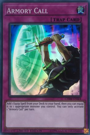 Armory Call [CHIM-ENSE4] Super Rare - Yu-Gi-Oh! - Card Brawlers | Quebec | Canada |