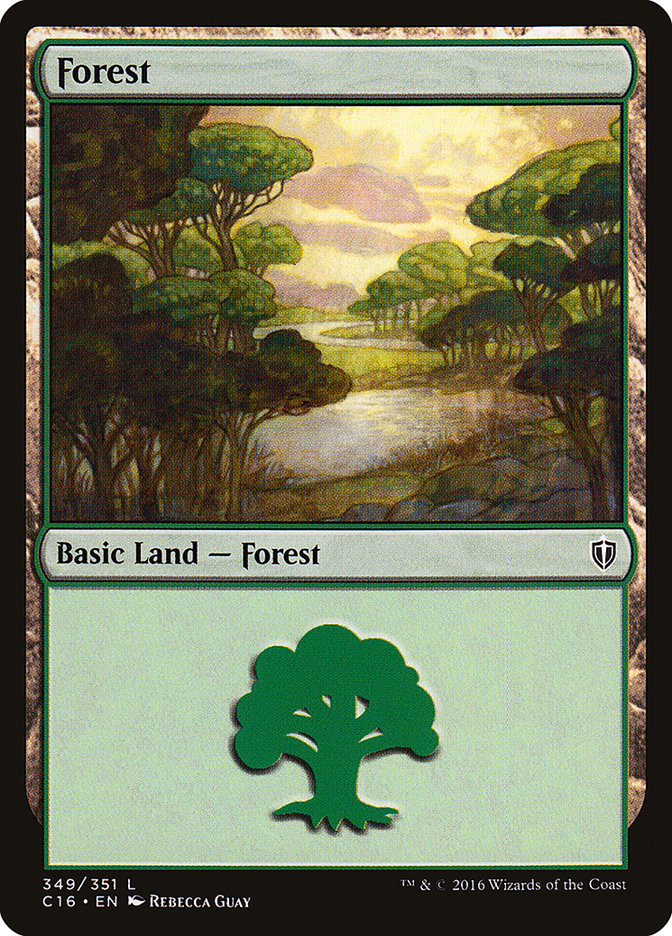 Forest (349) [Commander 2016] - Magic: The Gathering - Card Brawlers | Quebec | Canada |