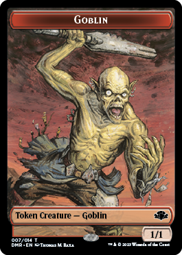Goblin // Marit Lage Double-Sided Token [Dominaria Remastered Tokens] - Magic: The Gathering - Card Brawlers | Quebec | Canada |
