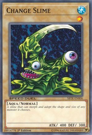 Change Slime [SBTK-EN006] Common - Yu-Gi-Oh! - Card Brawlers | Quebec | Canada |