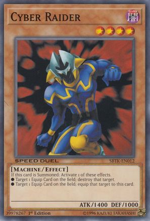 Cyber Raider [SBTK-EN012] Common - Yu-Gi-Oh! - Card Brawlers | Quebec | Canada |