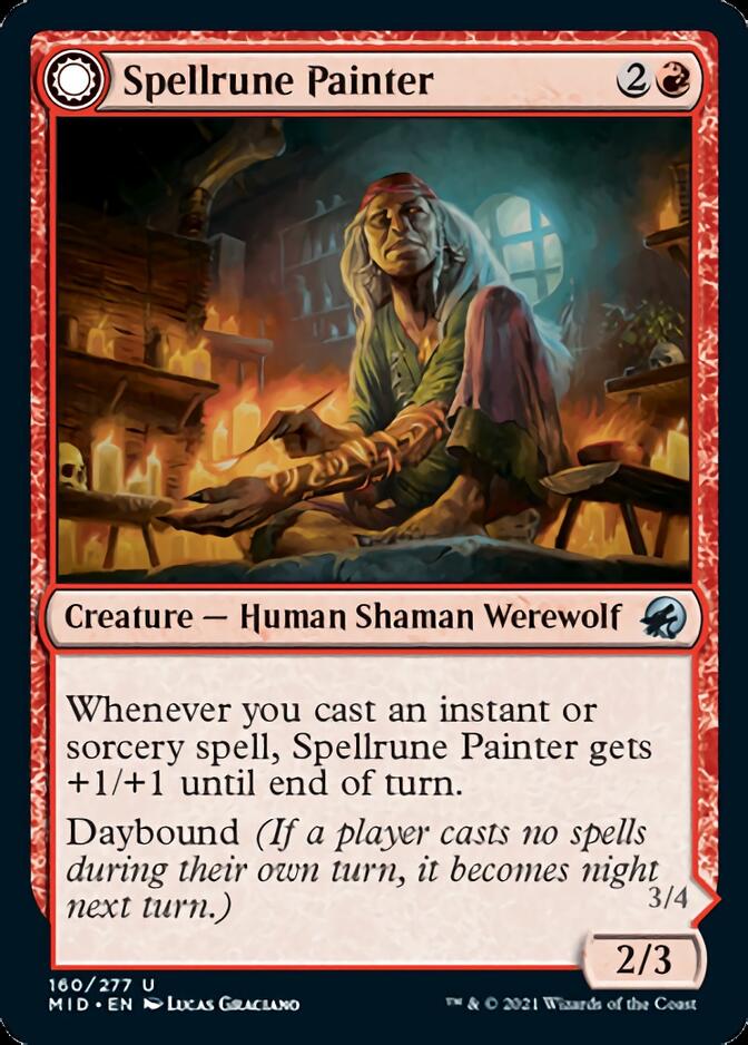 Spellrune Painter // Spellrune Howler [Innistrad: Midnight Hunt] - Magic: The Gathering - Card Brawlers | Quebec | Canada |
