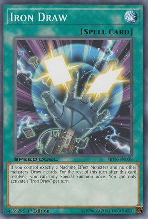 Iron Draw [SBTK-EN038] Common - Yu-Gi-Oh! - Card Brawlers | Quebec | Canada |