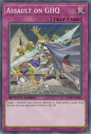Assault on GHQ [SBTK-EN042] Common - Yu-Gi-Oh! - Card Brawlers | Quebec | Canada |