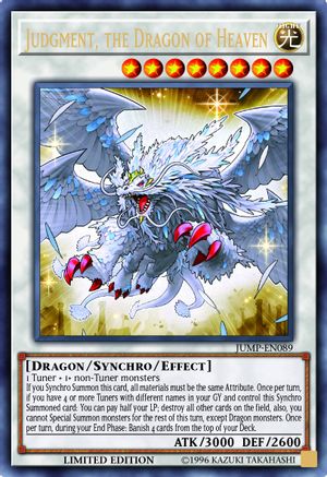 Judgment, the Dragon of Heaven [JUMP-EN089] Ultra Rare - Yu-Gi-Oh! - Card Brawlers | Quebec | Canada |