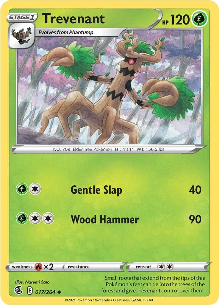 Trevenant (017/264) [Sword & Shield: Fusion Strike] - Pokémon - Card Brawlers | Quebec | Canada |