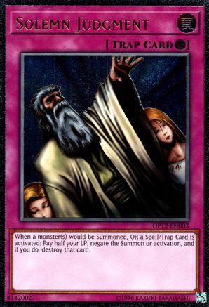 Solemn Judgment [OP12-EN003] Ultimate Rare - Yu-Gi-Oh! - Card Brawlers | Quebec | Canada |