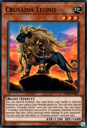 Crusadia Leonis [OP12-EN005] Super Rare - Yu-Gi-Oh! - Card Brawlers | Quebec | Canada |