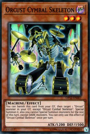 Orcust Cymbal Skeleton [OP12-EN007] Super Rare - Yu-Gi-Oh! - Card Brawlers | Quebec | Canada |