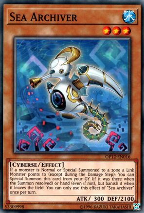 Sea Archiver [OP12-EN016] Common - Yu-Gi-Oh! - Card Brawlers | Quebec | Canada |