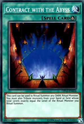 Contract with the Abyss [OP12-EN024] Common - Yu-Gi-Oh! - Card Brawlers | Quebec | Canada |