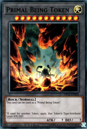 Primal Being Token [OP12-EN026] Super Rare - Yu-Gi-Oh! - Card Brawlers | Quebec | Canada |