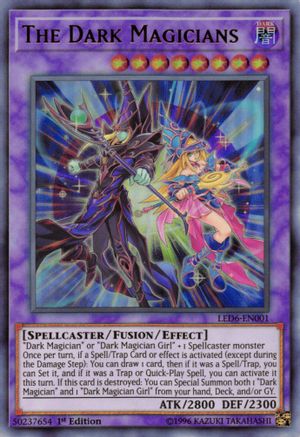 The Dark Magicians [LED6-EN001] Ultra Rare - Yu-Gi-Oh! - Card Brawlers | Quebec | Canada |
