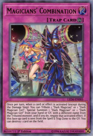 Magicians' Combination [LED6-EN005] Ultra Rare - Yu-Gi-Oh! - Card Brawlers | Quebec | Canada |
