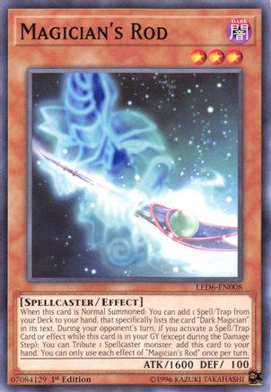 Magician's Rod [LED6-EN008] Common - Yu-Gi-Oh! - Card Brawlers | Quebec | Canada |