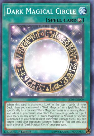 Dark Magical Circle [LED6-EN009] Common - Yu-Gi-Oh! - Card Brawlers | Quebec | Canada |
