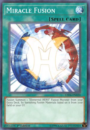 Miracle Fusion [LED6-EN020] Common - Yu-Gi-Oh! - Card Brawlers | Quebec | Canada |
