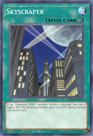 Skyscraper [LED6-EN021] Common - Yu-Gi-Oh! - Card Brawlers | Quebec | Canada |