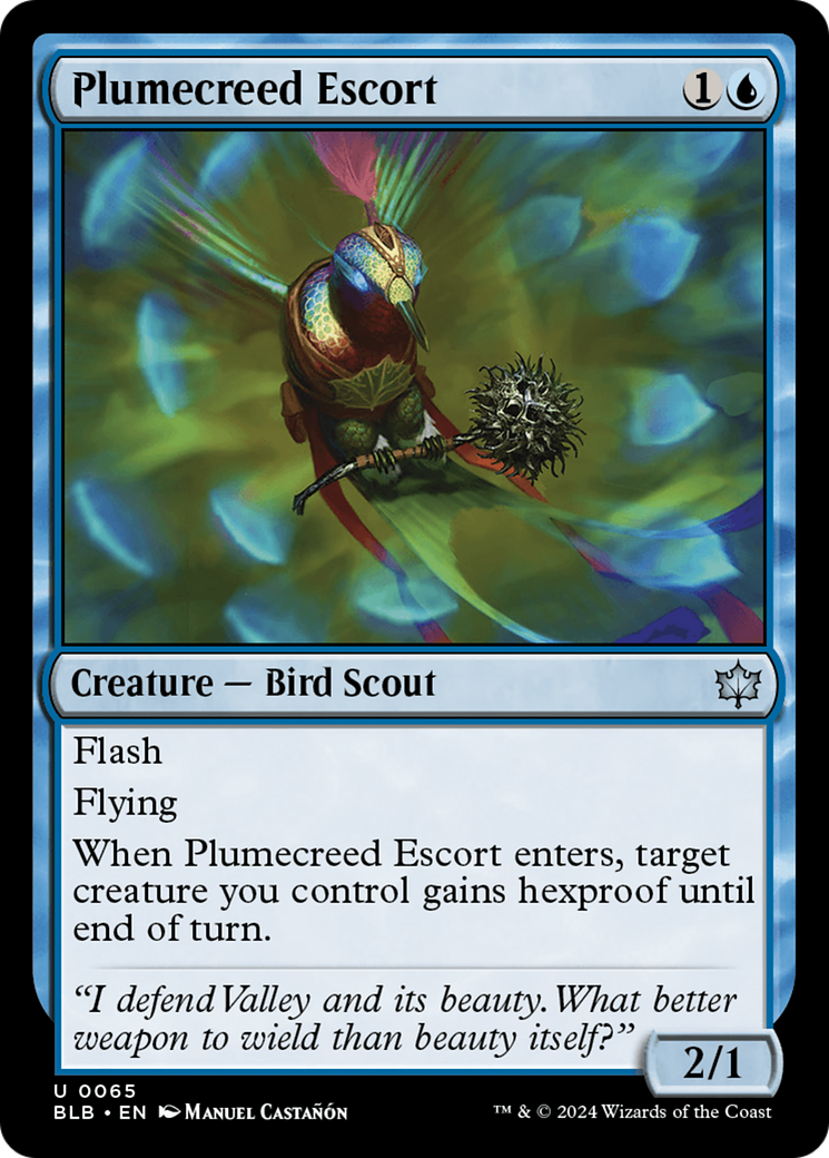 Plumecreed Escort [Bloomburrow] - Magic: The Gathering - Card Brawlers | Quebec | Canada |