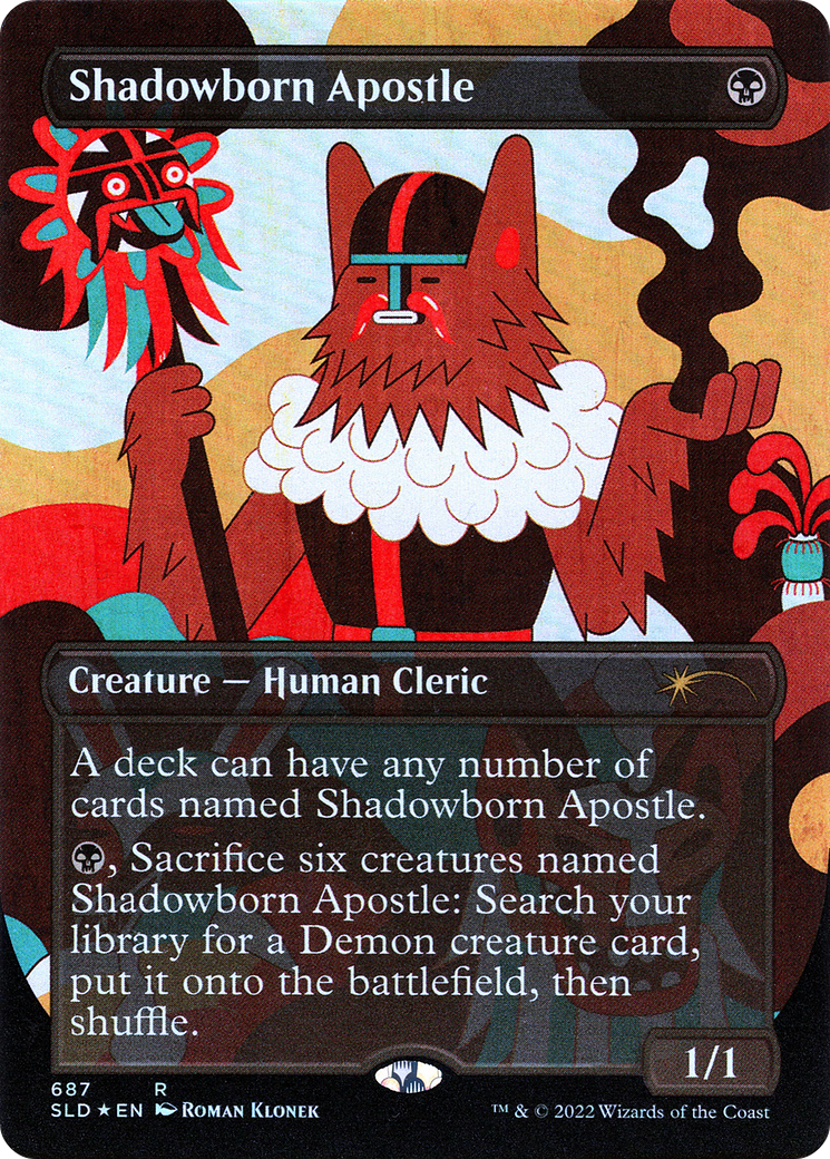 Shadowborn Apostle (687) (Borderless) [Secret Lair Drop Promos] - Magic: The Gathering - Card Brawlers | Quebec | Canada |