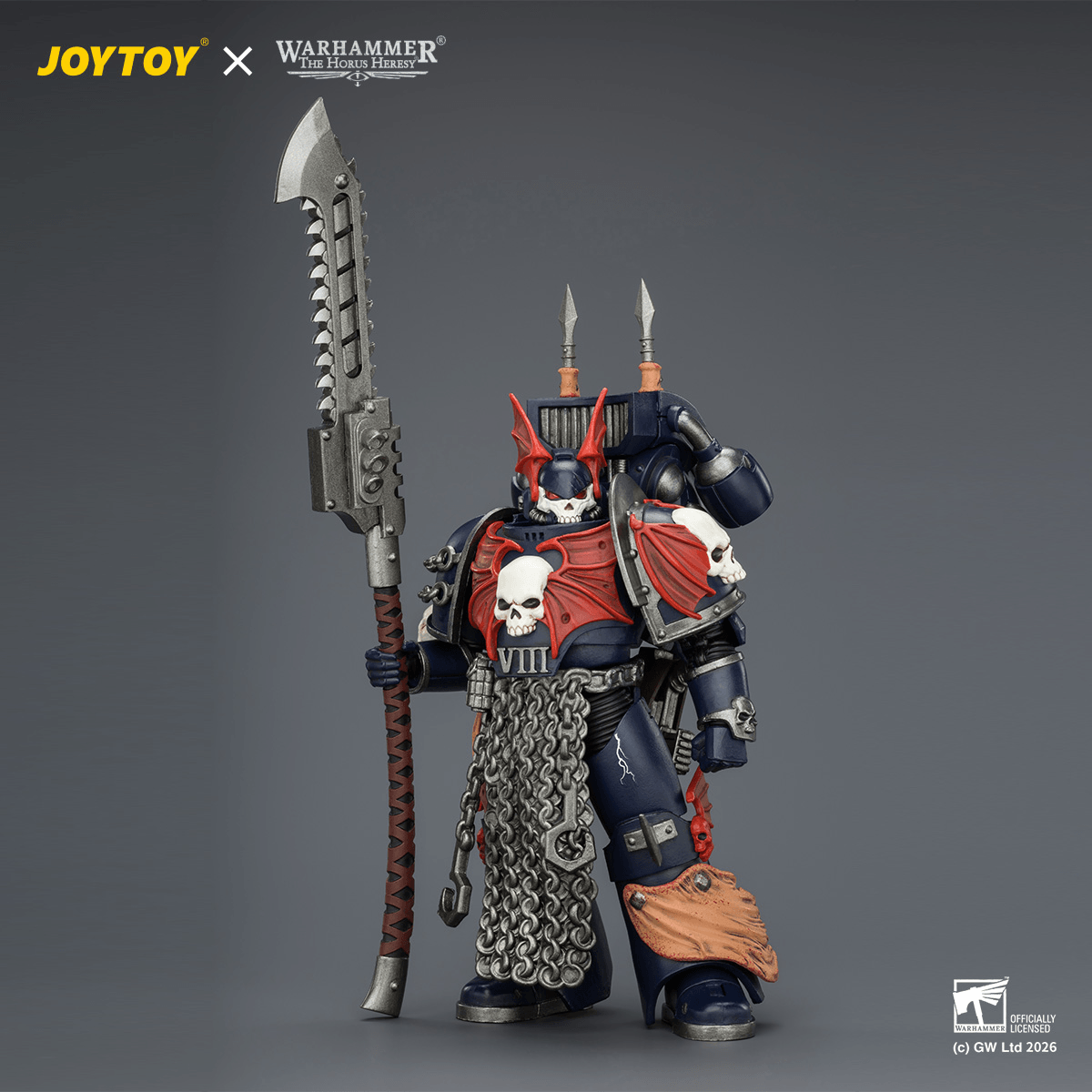 Joytoy - Warhammer 40k - Night Lords Legion Praetor with Jump pack - (PREORDER) August 31, 2026