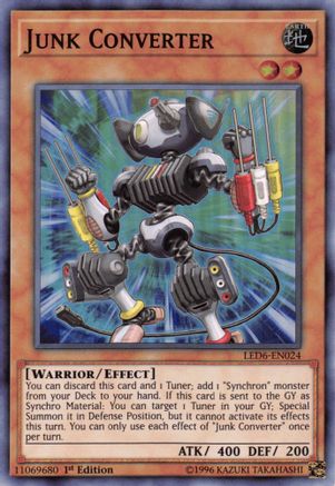 Junk Converter [LED6-EN024] Super Rare - Yu-Gi-Oh! - Card Brawlers | Quebec | Canada |