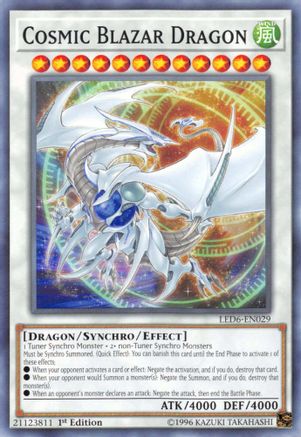 Cosmic Blazar Dragon [LED6-EN029] Common - Yu-Gi-Oh! - Card Brawlers | Quebec | Canada |