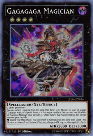 Gagagaga Magician [LED6-EN034] Super Rare - Yu-Gi-Oh! - Card Brawlers | Quebec | Canada |