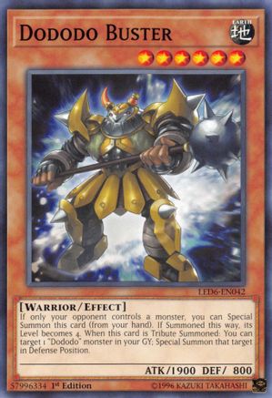 Dododo Buster [LED6-EN042] Common - Yu-Gi-Oh! - Card Brawlers | Quebec | Canada |