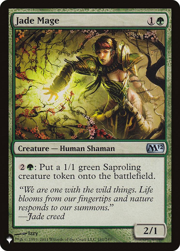 Jade Mage [The List] - Magic: The Gathering - Card Brawlers | Quebec | Canada |