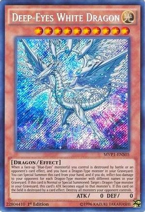 Deep-Eyes White Dragon [MVP1-ENS05] Secret Rare - Yu-Gi-Oh! - Card Brawlers | Quebec | Canada |