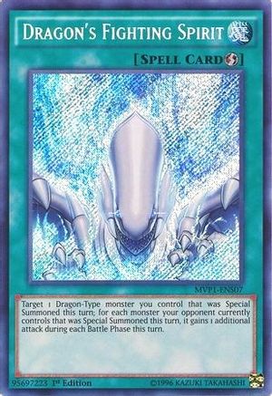 Dragon's Fighting Spirit [MVP1-ENS07] Secret Rare - Yu-Gi-Oh! - Card Brawlers | Quebec | Canada |