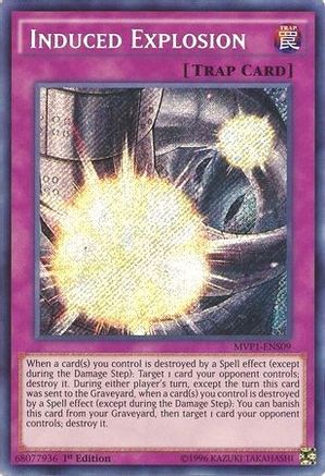 Induced Explosion [MVP1-ENS09] Secret Rare - Yu-Gi-Oh! - Card Brawlers | Quebec | Canada |