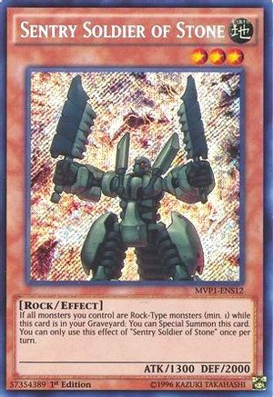 Sentry Soldier of Stone [MVP1-ENS12] Secret Rare - Yu-Gi-Oh! - Card Brawlers | Quebec | Canada |