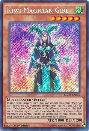Kiwi Magician Girl [MVP1-ENS16] Secret Rare - Yu-Gi-Oh! - Card Brawlers | Quebec | Canada |