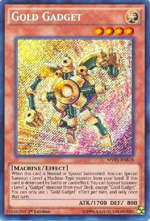 Gold Gadget [MVP1-ENS18] Secret Rare - Yu-Gi-Oh! - Card Brawlers | Quebec | Canada |