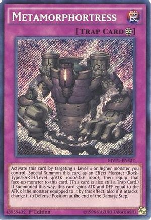 Metamorphortress [MVP1-ENS27] Secret Rare - Yu-Gi-Oh! - Card Brawlers | Quebec | Canada |