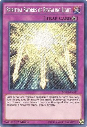 Spiritual Swords of Revealing Light [MVP1-ENS31] Secret Rare - Yu-Gi-Oh! - Card Brawlers | Quebec | Canada |