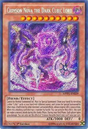 Crimson Nova the Dark Cubic Lord [MVP1-ENS39] Secret Rare - Yu-Gi-Oh! - Card Brawlers | Quebec | Canada |