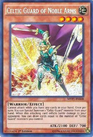 Celtic Guard of Noble Arms [MVP1-ENS48] Secret Rare - Yu-Gi-Oh! - Card Brawlers | Quebec | Canada |