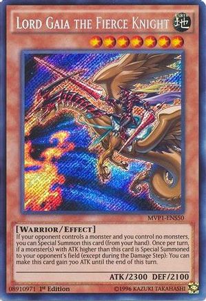 Lord Gaia the Fierce Knight [MVP1-ENS50] Secret Rare - Yu-Gi-Oh! - Card Brawlers | Quebec | Canada |