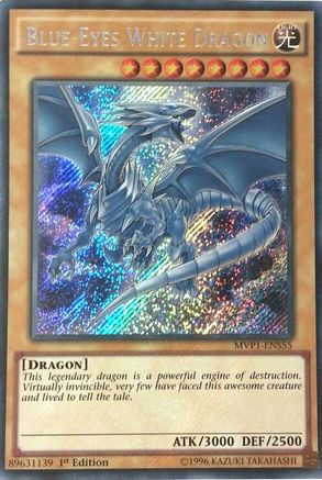 Blue-Eyes White Dragon [MVP1-ENS55] Secret Rare - Yu-Gi-Oh! - Card Brawlers | Quebec | Canada |
