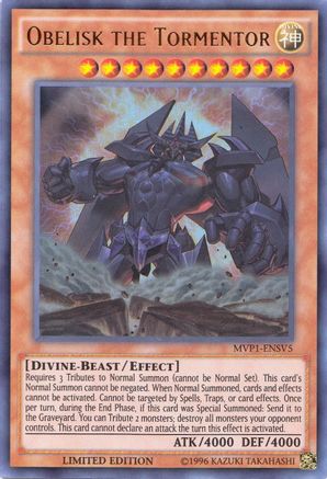 Obelisk the Tormentor [MVP1-ENSV5] Ultra Rare - Yu-Gi-Oh! - Card Brawlers | Quebec | Canada |