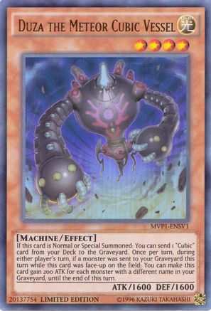 Duza the Meteor Cubic Vessel [MVP1-ENSV1] Ultra Rare - Yu-Gi-Oh! - Card Brawlers | Quebec | Canada |