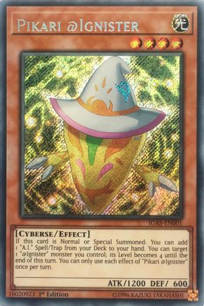 Pikari @Ignister [IGAS-EN001] Secret Rare - Yu-Gi-Oh! - Card Brawlers | Quebec | Canada |